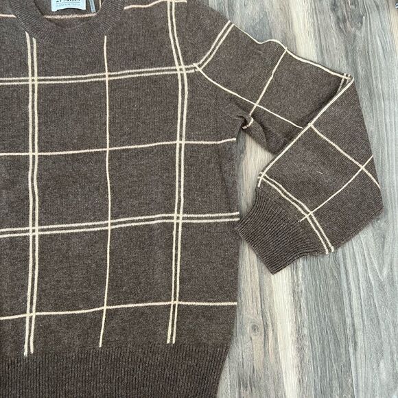 27 Miles Malibu Striped Cashmere Crewneck - Picture 3 of 6